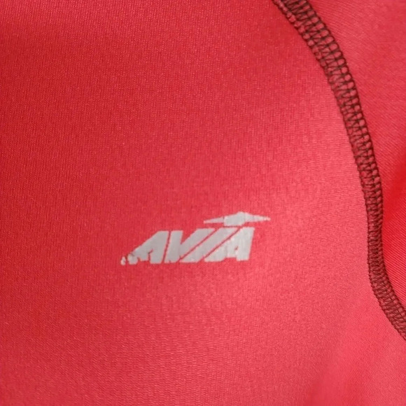 Avia Sports Activewear Running Top, Red, M - Picture 7 of 8